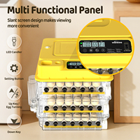 WONEGG HHD Incubateur d'œufs entièrement automatique à taux d'éclosion élevé avec testeur d'œufs LED et contrôle intelligent 88