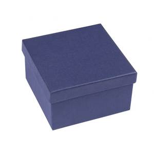 Scatole per Gioielli Blu con Base e Coperchio 100x100x60 mm - Product Image 3