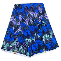 Tissu tissé africain en polyester pur à 100 %, imprimé géométrique double face respirant, pour vêtements, accessoires et projets DIY