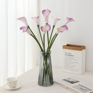 Lys Calla Artificiels en PU, 30cm-190cm, Haute Simulation, Décorations de Mariage et Maison, Style Branche - Product Image 4