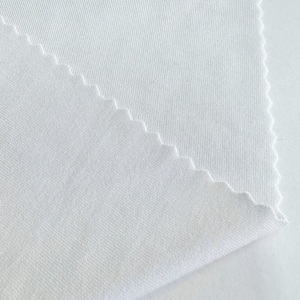 Cổ 180gsm polydex Jersey vải trắng 90% polyester 10% spandex đan 4 cách căng vải cho Activewear thăng hoa in - Product Image 6