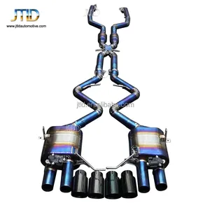 JTLD Performance Titanium Valvetronic sistema di scarico Catback per BMW E92 E90 E9X M3 X-Pipe risonatore wirh