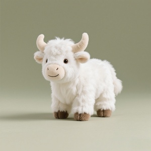 Tùy chỉnh cao nguyên bò mềm âu yếm trang trại Đồ chơi bò sang trọng Thú nhồi bông bò sang trọng Đồ chơi sang trọng - Product Image 4