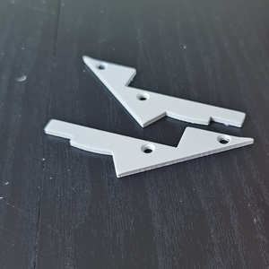 Sdw186 nhôm chiếu sáng kênh dao cạnh cove LED luminaire 73.2x33.2mm - Product Image 5