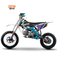 RunPro - Moto tout-terrain électrique à chaîne 125cc 4 temps haute vitesse, mini moto cross 200cc, moto de course tout-terrain