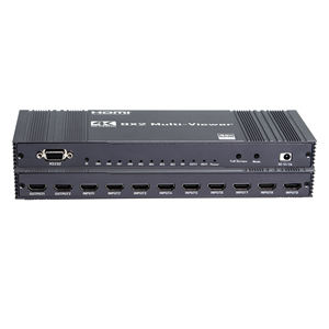 4K pour HDMI Seamless Switcher avec télécommande RS232 Multiviewer 9x2 Screen Real <span class=keywords><strong>Time</strong></span> Multi Viewer 9 in <span class=keywords><strong>2</strong></span> Out Video Splitters Convert - Product Image 6