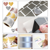 Papier thermique de haute qualité autocollant d'étiquette résistant aux rayures imperméable à l'eau étiquette d'expédition de facture de voies respiratoires