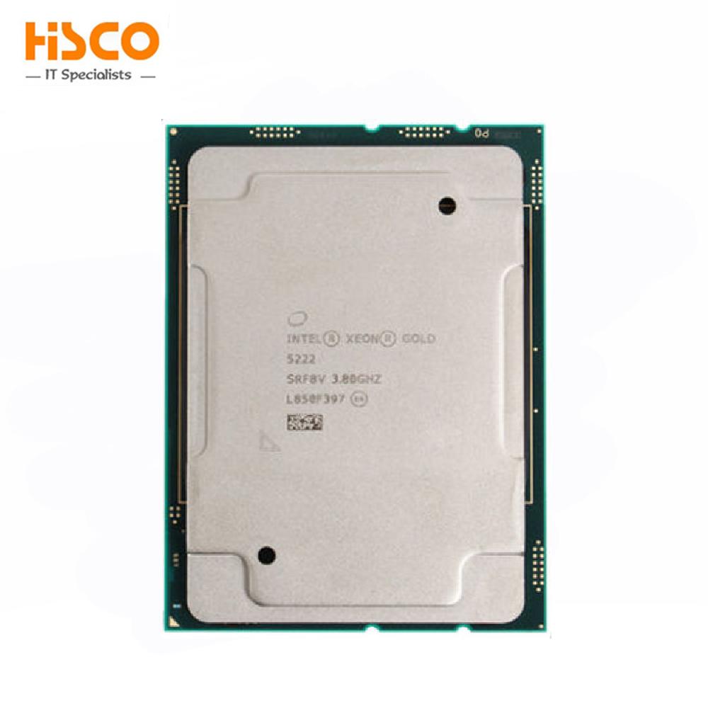 Intel Xeon Gold 5222 SRF8V ×2個 サーバ取外し品