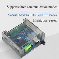 Módulo de Adquisición de Datos en Red RJ45 RS232/485, Control Remoto, Protocolo Modbus TCP/RTU/UDP, Control de Transistor de Relé de Red, 1 E/S