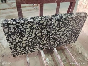Di <span class=keywords><strong>Cemento</strong></span> a basso Prezzo Terrazzo Lastre per Marketing Globale Nero di Disegno di Arte Terrazzo Pavimenti <span class=keywords><strong>In</strong></span> Piastrelle - Product Image 6