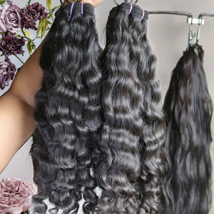 Extensions de cheveux vierges Remy de qualité supérieure, ondulées naturelles vietnamiennes, 12A 13A, 10-30 pouces, vente en gros, double trame, cheveux bruts birmans - Product Image 3
