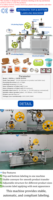 Machine d'étiquetage électrique automatique haut/bas/corps SKILT haute vitesse pour emballages alimentaires en papier, avec boîte de vitesses et composants PLC essentiels