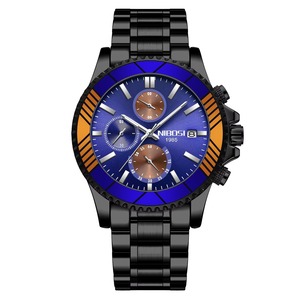 Drioshipping 2553 Men's Luxury <b>Sport</b> <b>Watch</b> Top Quartz Wristwatch 20mm Business Alloy Case Waterproof Date Display Glass Ronda - Product Image 2