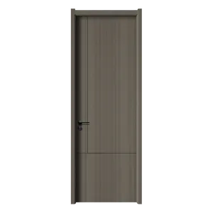 Bosya wasserdichte Schall dämmung Innen Schlafzimmer Holz PVC WPC Türen mit Türrahmen