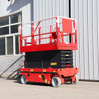 MINGYANG 6m 8m 10m Plateformes élévatrices mobiles électriques à ciseaux hydrauliques pour travaux en hauteur