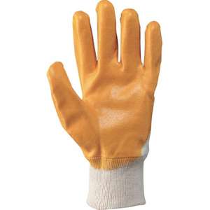 ถุงมือผ้าฝ้ายเคลือบ fersi-GL349/11 NBR พร้อมข้อมือถัก-EAN 8009798635694ป้ายและการรักษาความปลอดภัย - Product Image 1