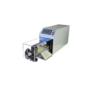 Machine à dénuder les fils coaxiaux semi-automatique pour les câbles de réception de signaux de téléphone portable 700-1200 pcs/H Capacité 0.81-6.99mm Diamètre - Product Image 1