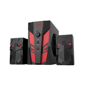 Subwoofer 2.1 en bois avec télécommande, son USB, haut-parleurs multimédias pour ordinateur portable - Product Image 2