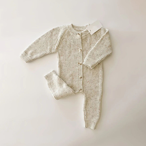 Tutine per Neonati Lavorate a <span class=keywords><strong>Maglia</strong></span> OEM Autunno <span class=keywords><strong>Inverno</strong></span> da Boutique Pagliaccetti per Neonati in Cotone Biologico <span class=keywords><strong>Vestiti</strong></span> per Neonati 0-3 Mesi - Product Image 3