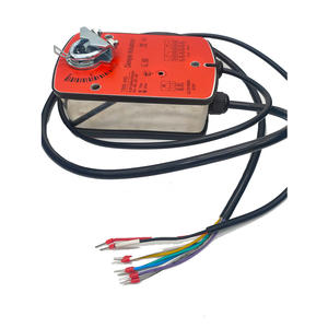 Usine faible quantité minimale de commande Ventilation 24V 120V 230V système HVAC cercle couplage ressort retour 5Nm amortisseur actionneur - Product Image 2