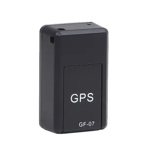 Pelacak GPS GF07, alat pencari lokasi mobil Mini 2G GSM Gprs Gps Anti hilang Rekaman Waktu sebenarnya