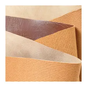 Wholesale Leather Oil Wax Leather Imitation Cotton Velvet Sofa Cover Leather Fabric