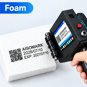 Stampante Inkjet Portatile ASK 12.7mm per Codici QR a Rapida Asciugatura, Scatole in Plastica, Barcode, Logo e Numeri di Lotto - Product Image 1