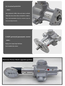 HF-010 petit moteur rotatif <span class=keywords><strong>pneumatique</strong></span> basse vitesse piston type 3 cylindres pompe d'agitation à vapeur réversible antidéflagrante - Product Image 6