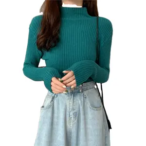 Factory direct sale new ladies base sweater low price wholesale