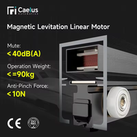 Motor para Puerta Corredera Industrial con Carcasa de Aluminio, Tecnología Maglev DC, Potencia Estable, Larga Vida Útil, Diseño Moderno para Garaje