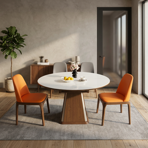 <b>Large</b> Marble Dining Table 6-8 Seater Modern Luxury Dining Room Furniture for Home Villa (not include <b>desk</b>) - Product Image 1