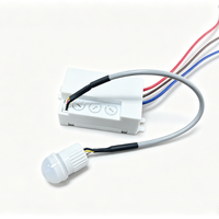Détecteur infrarouge séparé PIR, capteur de mouvement AC110-240V, sonde séparée, interrupteur, commande automatique, lampe LED, angle de vision 120/360 pour