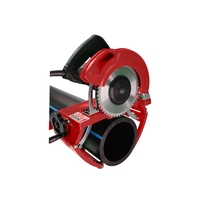 Coupe-tube électrique en acier inoxydable et alliage d'aluminium pour tuyaux HDPE, garantie 1 an, qualité DIY, OEM, alimentaire