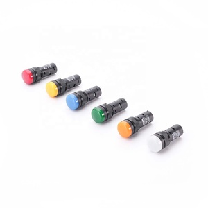OEM 레드 16mm LED 인디케이터 라이트 IP65 AC/DC 6-380V 20mA 산업용 파일럿 패널 전기용 - Product Image 6