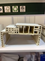 Marco de Puerta Moderno de WPC, Impermeable/Resistente al Fuego, Revestimiento de Película de PVC, Garantía de 5 Años para Puertas Interiores de Dormitorio - Modelo SunnyTech