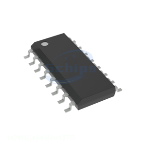 Composant électronique de gestion de l'alimentation (PMIC) 16 SOIC M74HC4543RM13TR – Canal Fabricant - Product Image 1