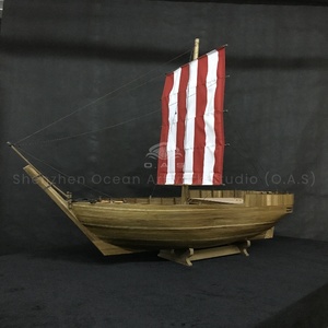 Modelo de <span class=keywords><strong>Velero</strong></span> Hecho a Mano, Alta Calidad de Fabricación, Regalo Náutico Personalizado, Modelo de <span class=keywords><strong>Velero</strong></span> DZH de 100 cm - Product Image 4