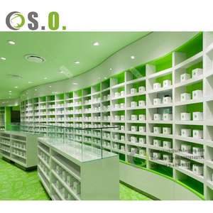 خزانة صيدلية عالية الجودة في المستشفى أرفف محلات الأدوية - Product Image 1