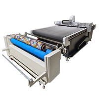 Máquina de Corte Automática Rongchi de Alta Calidad con Mesa de Alimentación, Nueva Condición, Motor PLC, CNC, Plotter Gráfico para Juntas, Tela y LCD