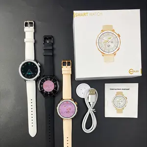 HDX2mini <span class=keywords><strong>para</strong></span> reloj inteligente Bluetooth con asistente <span class=keywords><strong>de</strong></span> voz AI, pantalla AMOLED, almacenamiento <span class=keywords><strong>de</strong></span> 4GB, respuesta <span class=keywords><strong>de</strong></span> <span class=keywords><strong>WhatsApp</strong></span> <span class=keywords><strong>para</strong></span> monitoreo deportivo - Product Image 1