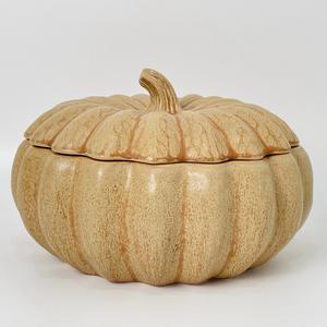 Bol en forme de citrouille de 11 pouces - Product Image 1