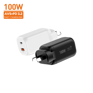 <span class=keywords><strong>Cargador</strong></span> Vina 100W GaN Tipo-C USB-A con Enchufe UK Plegable y Enchufe US AVS PD 3.2 con Certificación CE Mundial para Múltiples Dispositivos <span class=keywords><strong>Oppo</strong></span> - Product Image 4