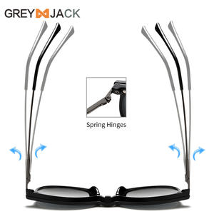 Nuevas Gafas de Sol Polarizadas con Marco Redondo Magnético, Lentes Negras TR Metálicas, Protección UV400, Unisex, Juego de Cuatro Lentes - Product Image 4