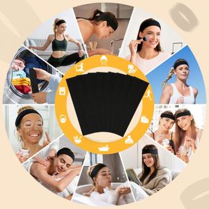 Bandeau de sport pliable en polyester pour femme, élastique et antidérapant, idéal pour le yoga, la course, le fitness, les entraînements en intérieur et l'usage quotidien - Product Image 3