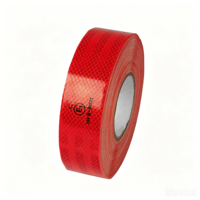 Cinta de Señalización Reflectante Personalizable con Logotipo, para Exteriores, Autos y Camiones, ECE 104r, Autoadhesiva, PVC PET, Impermeable, Alta Reflectividad