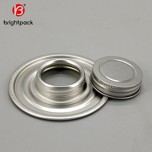 85 مللي متر القطر غطاء معدني مع غطاء المسمار ، المعادن الغراء علب الغراء المعادن علبة من القَصدير الاكسسوارات التجمع أعلى وأسفل غطاء مكون - Product Image 4