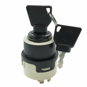 Interrupteur d'allumage JCB 70180184 70145500 avec 2 clés pour pièces d'excavatrice JCB 200 220 3CX 4CX - Product Image 1