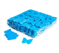 Canon à confettis jetable en papier biodégradable, résistant aux flammes, en forme d'étoile papillon blanche, pour les fêtes de remise de diplômes, d'anniversaire, de mariage, du Nouvel An