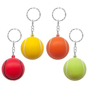 Wholesale Mini Sports Ball <b>Keyring</b> Set PU Foam Decompression Squeeze Balls Cute Backpack <b>Charms</b> for Kids Birthday Party Bag - Product Image 3