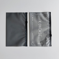 Sacs en plastique d'emballage de marchandises UniOne personnalisés, mats, givrés, avec logo imprimé, étanches, à fermeture éclair, auto-scellants, refermables